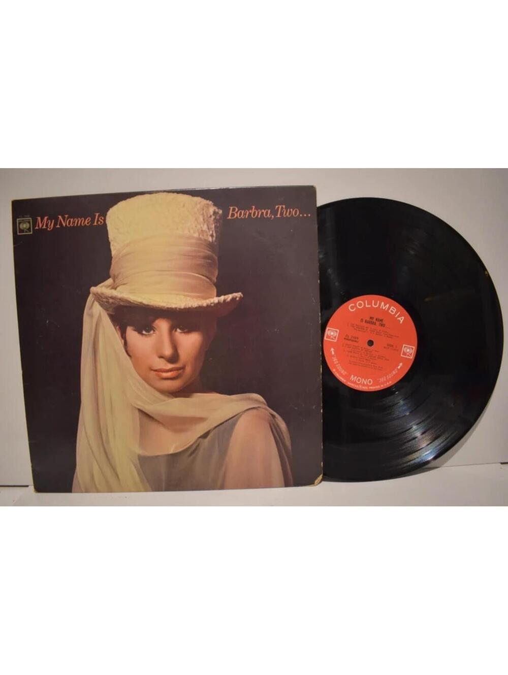 Vintage Vinyl Barbra Streisand My Name Is Barbra Two 1966LP Mono Columbia CL2409